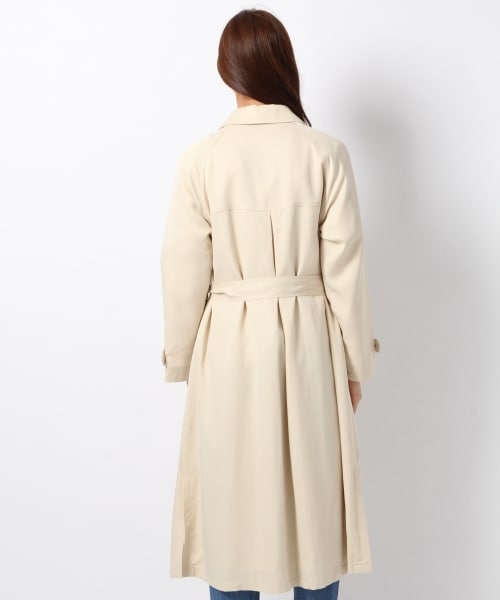 Heather（ヘザー）の「リヨセルロングトレンチ（ジャケット/アウター・カーキ・FREE）」の6枚目の写真