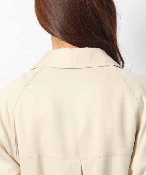 Heather（ヘザー）の「リヨセルロングトレンチ（ジャケット/アウター・カーキ・FREE）」の13枚目の写真