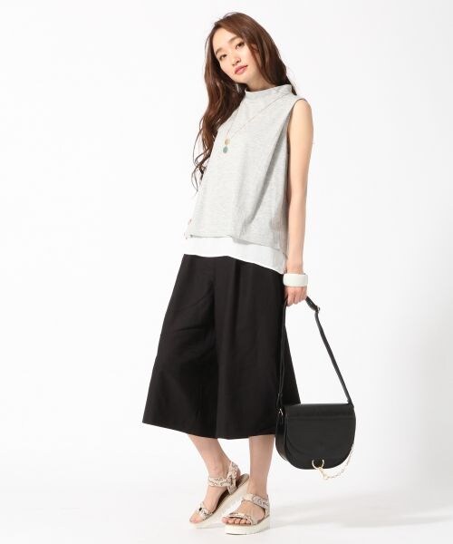 JEANASIS（ジーナシス）の「オックススカーチョ（パンツ・ストライプ()/ブラック()/ベージュ()・FREE）」の11枚目の写真