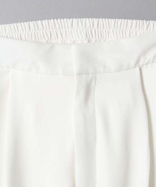 JEANASIS（ジーナシス）の「ストレッチスリムトラウザー（パンツ・ホワイト()/ブラック()/ブラック系その他()/ネイビー系その他()・FREE）」の5枚目の写真