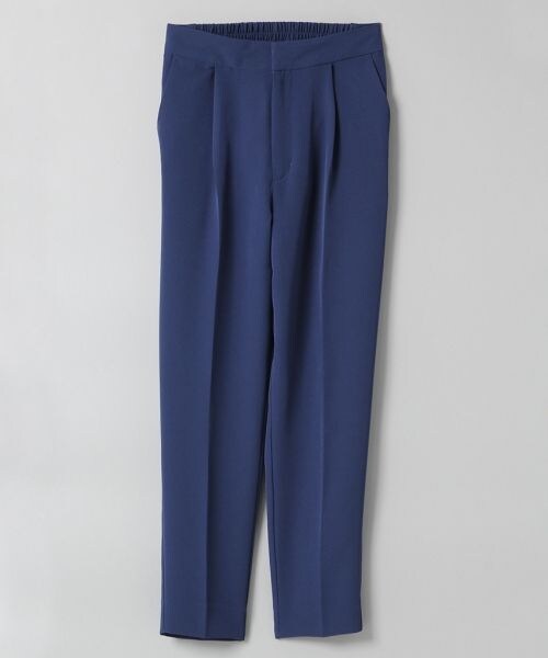 JEANASIS（ジーナシス）の「ストレッチスリムトラウザー（パンツ・ホワイト()/ブラック()/ブラック系その他()/ネイビー系その他()・FREE）」の4枚目の写真