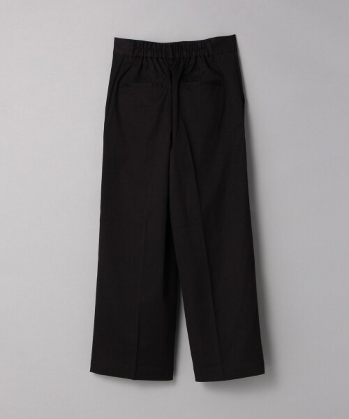 JEANASIS（ジーナシス）の「キャンバスワイドパンツ（パンツ・ホワイト()/ブラック()/ベージュ()・FREE）」の4枚目の写真