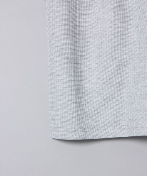 JEANASIS（ジーナシス）の「Wフェイスポケノースリーブ（トップス・オフホワイト()/ブラック()/杢グレー()/ベージュ()・FREE）」の12枚目の写真