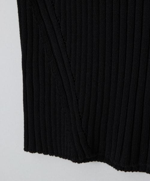 JEANASIS（ジーナシス）の「7Gワイドリブベスト（トップス・オフホワイト()/ブラック()/ベージュ()・FREE）」の7枚目の写真