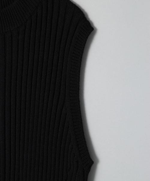 JEANASIS（ジーナシス）の「7Gワイドリブベスト（トップス・オフホワイト()/ブラック()/ベージュ()・FREE）」の6枚目の写真