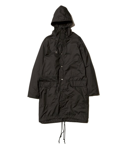 VLANK CONCEPT WEAR(ブランクコンセプトウェア)の「Spring Mods Coat(ナイロンジャケット・メンズ・BLACK・2/3)」の1枚目の写真