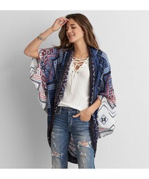 American Eagle | AEOフラワープリントコクーンショール(ストール/ショール)