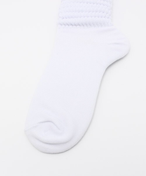 Champion(チャンピオン)の「ウィメンズ チャンピオン ハイソックス Champion WMNS HI SOCKS 1P CWSAG001(ソックス/靴下・レディース・ホワイト/オフホワイト・SMALL)」の5枚目の写真