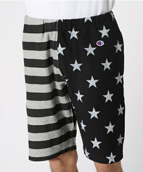 Champion（チャンピオン）の「メンズ チャンピオン リバースウィーブ ショーツ Champion REVERSE WEAVE SHORT PANT C3-F505（その他パンツ・メンズ・ブラック/ネイビー・MEDIUM/LARGE/X-LARGE）」の6枚目の写真