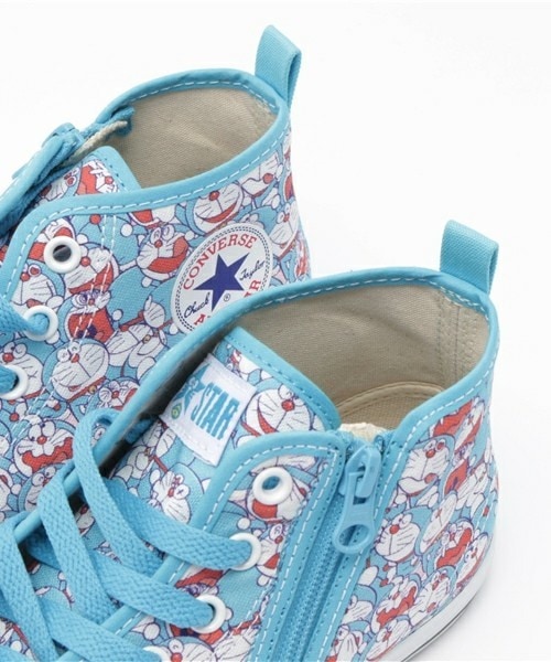 CONVERSE(コンバース)の「ベビー キッズ コンバース チャイルドオールスター ドラえもん CONVERSE CHILD ALLSTAR N DORAEMON Z HI(スニーカー・キッズ・ブルー/イエロー・15cm/16cm/17cm/18cm/19cm/20cm)」の9枚目の写真