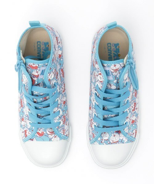 CONVERSE(コンバース)の「ベビー キッズ コンバース チャイルドオールスター ドラえもん CONVERSE CHILD ALLSTAR N DORAEMON Z HI(スニーカー・キッズ・ブルー/イエロー・15cm/16cm/17cm/18cm/19cm/20cm)」の11枚目の写真