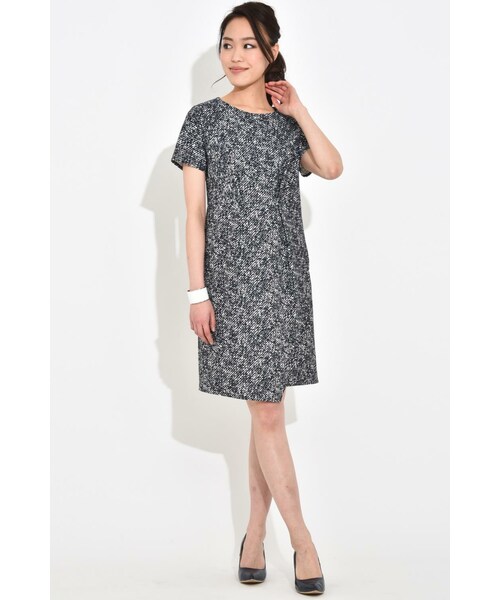 Lautreamont ロートレアモン の インクジェットプリントハイテンションワンピース ワンピース ドレス Wear