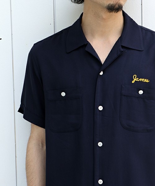 FREAK'S STORE（フリークスストア）の「レーヨンボーリングシャツ