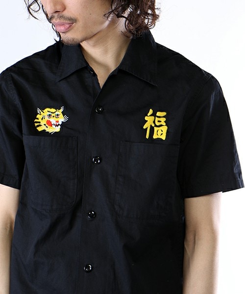 FREAK'S STORE ベトジャン M 黒 福 虎 FREAK'S STORE（フリークスストア）の「ベトジャン（）」 - WEAR