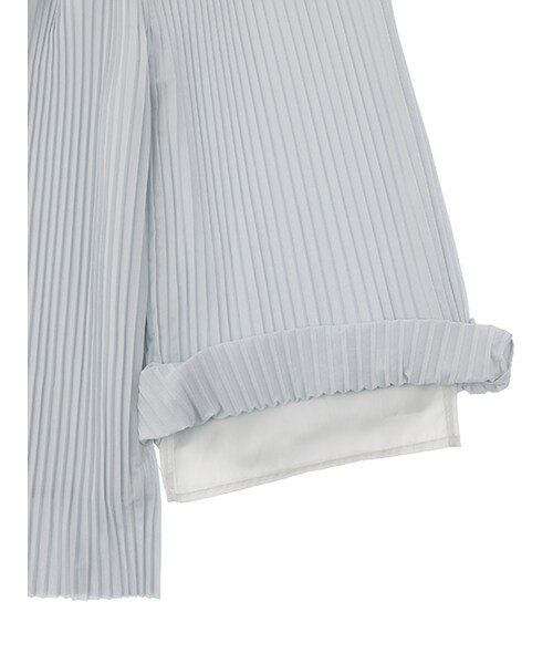 w closet（ダブルクローゼット）の「プリーツパンツ（パンツ・レディース・サックス/ピンク/Dベージュ・FREE）」の9枚目の写真