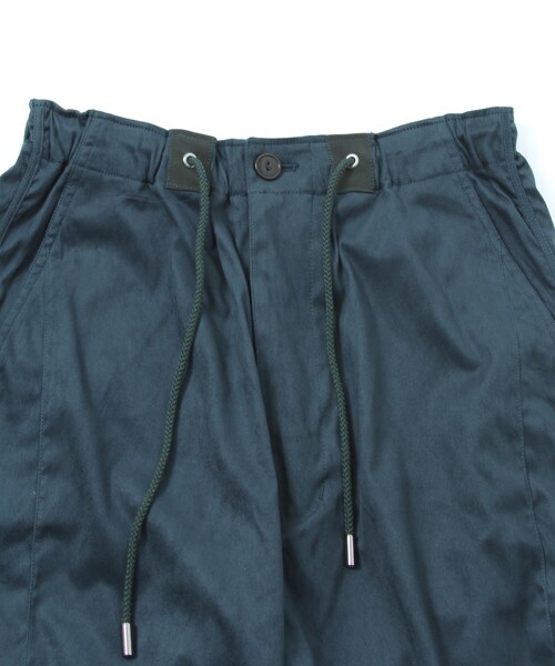 Name.(ネーム)の「マイクロスエードバスケットショーツ ブラック(その他・メンズ・BLK/GRN・0/1)」の4枚目の写真