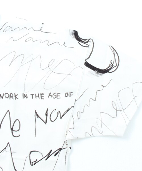 Name.（ネーム）の「総柄ビッグTEE（その他・メンズ・WHT・0/1）」の4枚目の写真