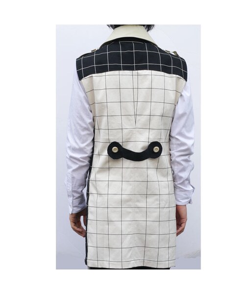 NIRAME.CO(ニラメッコ)の「おふスリープ ピーコート。 白×黒(その他アウター・メンズ・その他)」の5枚目の写真