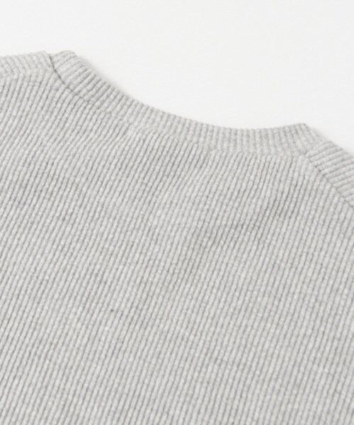 KBF（ケイビーエフ）の「兩穿式荷葉邊下襬棉質上衣（トップス・レディース・象牙白/淺灰色/黑色・one）」の15枚目の写真