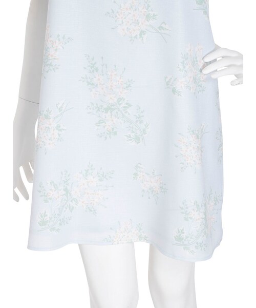 dazzlin（ダズリン）の「【se】シックブーケフリルAラインワンピース（ワンピース/ドレス・レディース・ピンク/ブルー）」の11枚目の写真