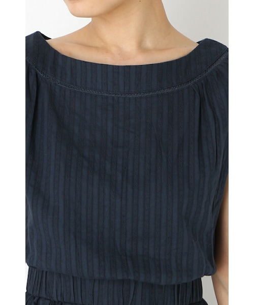 SLOBE IENA(スローブイエナ)の「フレンチスリーブマキシワンピース◆(ワンピース/ドレス・カーキ/ネイビー・フリー)」の8枚目の写真