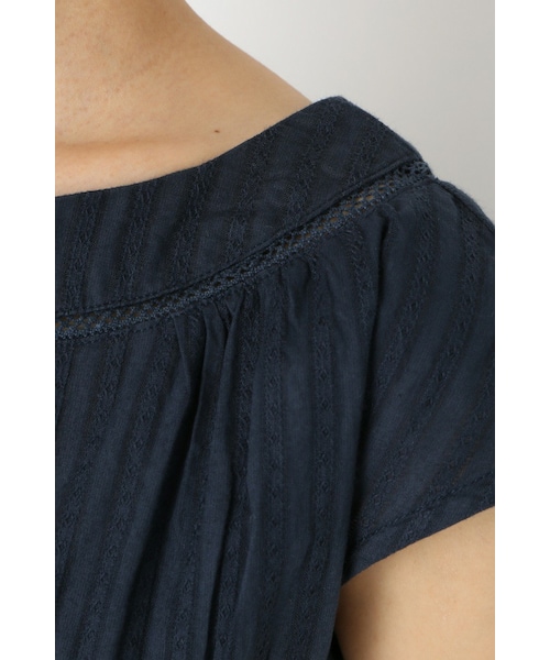 SLOBE IENA(スローブイエナ)の「フレンチスリーブマキシワンピース◆(ワンピース/ドレス・カーキ/ネイビー・フリー)」の11枚目の写真