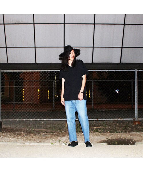 WhoWhat(フーワット)の「Wide T(トップス・Ivory/Black・S/M)」の9枚目の写真