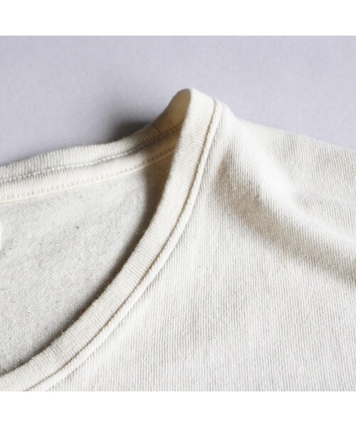 WhoWhat(フーワット)の「Wide T(トップス・Ivory/Black・S/M)」の6枚目の写真