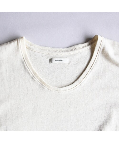 WhoWhat(フーワット)の「Wide T(トップス・Ivory/Black・S/M)」の4枚目の写真