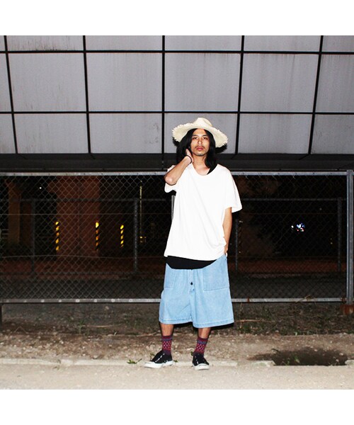 WhoWhat(フーワット)の「Wide T(トップス・Ivory/Black・S/M)」の8枚目の写真