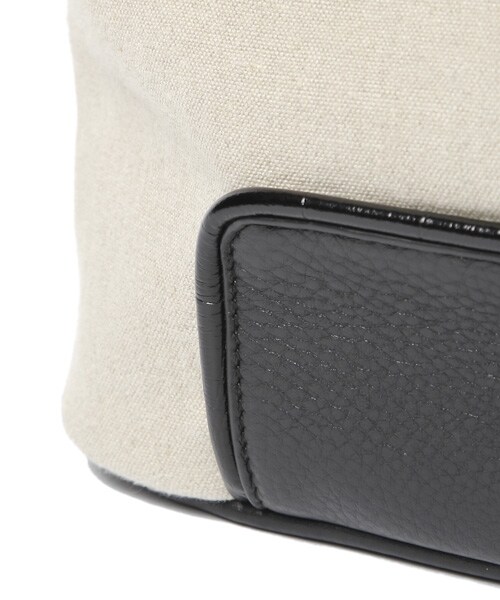 BABYLONE(バビロン)の「麻レザーボストンBAG(バッグ・ライトベージュ・フリー)」の11枚目の写真