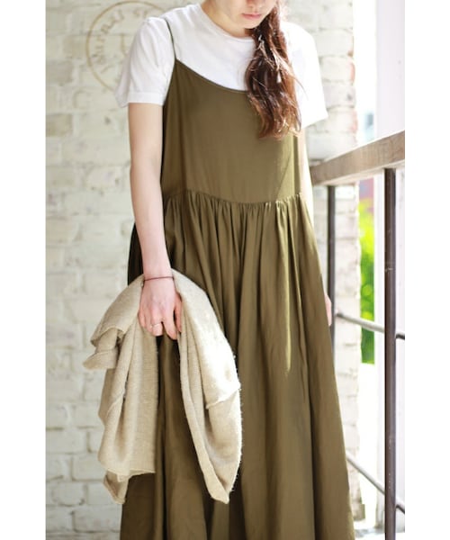 JOURNAL STANDARD LUXE ツイルキャミマキシワンピース JOURNAL STANDARD LUXE（ジャーナルスタンダード ラックス）の