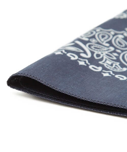 BAYFLOW（ベイフロー）の「BANDANA（ファッション雑貨・OTH/ホワイト/レッド/イエロー/ネイビー・F）」の7枚目の写真