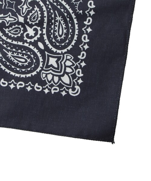 BAYFLOW（ベイフロー）の「BANDANA（ファッション雑貨・OTH/ホワイト/レッド/イエロー/ネイビー・F）」の6枚目の写真