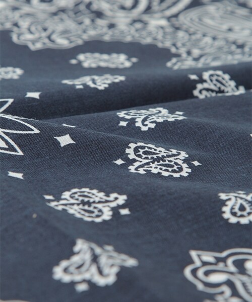 BAYFLOW（ベイフロー）の「BANDANA（ファッション雑貨・OTH/ホワイト/レッド/イエロー/ネイビー・F）」の8枚目の写真
