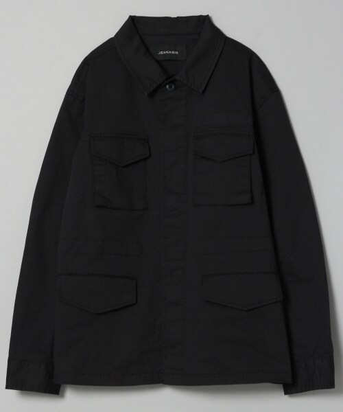 JEANASIS（ジーナシス）の「M65ジャケット（ジャケット/アウター・ベージュ()/カーキ()/ネイビー()・FREE）」の5枚目の写真