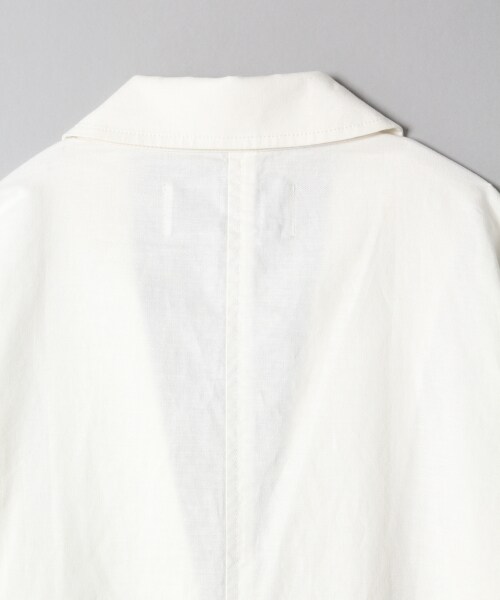 JEANASIS(ジーナシス)の「リネンテンセルロングジャケット(ジャケット/アウター・ホワイト()/ベージュ()/ダークネイビー()・FREE)」の9枚目の写真