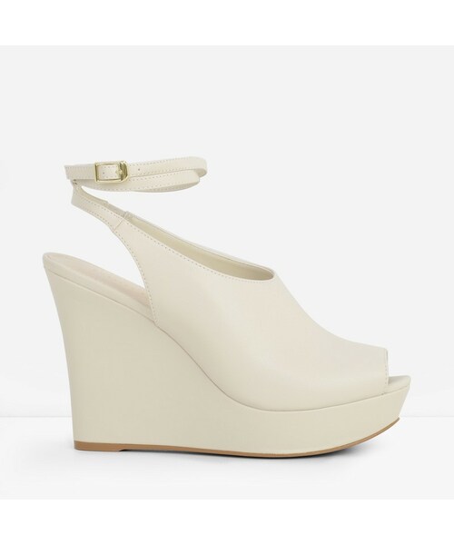 peep toe platform wedges