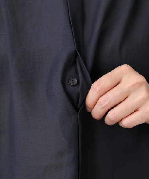 LEPSIM(レプシィム)の「シャツチュニックワンピース(ワンピース/ドレス・ナチュラル/カーキ/ネイビー・M/L)」の10枚目の写真