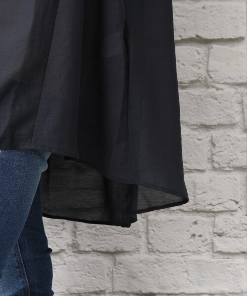 LEPSIM(レプシィム)の「シャツチュニックワンピース(ワンピース/ドレス・ナチュラル/カーキ/ネイビー・M/L)」の13枚目の写真