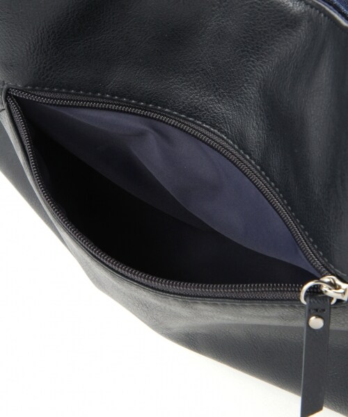 LEPSIM（レプシィム）の「スカーフツキソフトＢＡＧ（バッグ・オフ/ライトベージュ/デニム×ネイビー・ONE SIZE）」の8枚目の写真