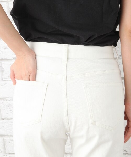 LEPSIM（レプシィム）の「ＤＥＮＩＭクロプドパンツ（パンツ・ブルー(ダメージ)/オフ(ダメージ)/ネイビー・M/L）」の16枚目の写真