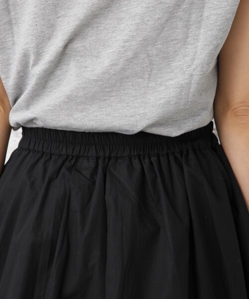 LEPSIM（レプシィム）の「コーティングタックスカート（スカート・ブラック/ベージュ・M/L）」の9枚目の写真