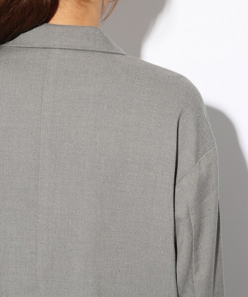 LOWRYS FARM（ローリーズファーム）の「ＴＲチェスターコート（ジャケット/アウター・グレー/ベージュ・M/L）」の10枚目の写真