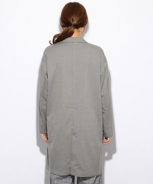 LOWRYS FARM（ローリーズファーム）の「ＴＲチェスターコート（ジャケット/アウター・グレー/ベージュ・M/L）」の6枚目の写真