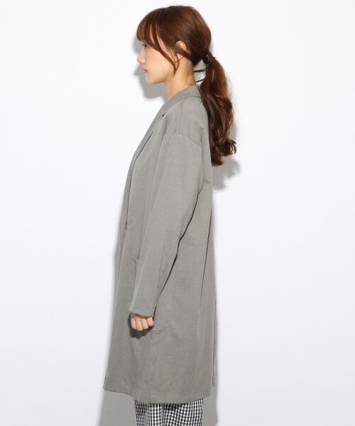 LOWRYS FARM（ローリーズファーム）の「ＴＲチェスターコート（ジャケット/アウター・グレー/ベージュ・M/L）」の5枚目の写真