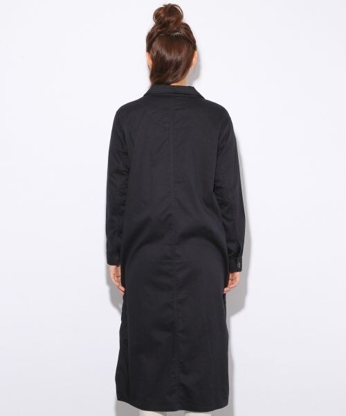 LOWRYS FARM（ローリーズファーム）の「サファリロングコート（ジャケット/アウター・カーキ/ネイビー・M/L）」の6枚目の写真