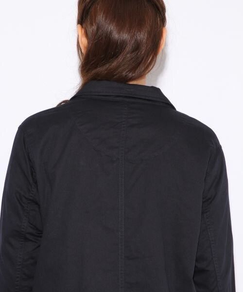 LOWRYS FARM（ローリーズファーム）の「サファリロングコート（ジャケット/アウター・カーキ/ネイビー・M/L）」の12枚目の写真