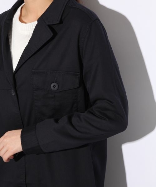 LOWRYS FARM（ローリーズファーム）の「サファリロングコート（ジャケット/アウター・カーキ/ネイビー・M/L）」の9枚目の写真