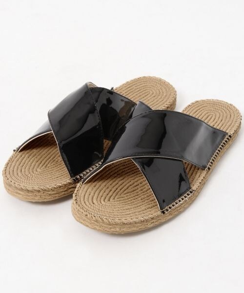 LOWRYS FARM(ローリーズファーム)の「★NEWカラー登場★クロスサンダル/LOWRYS FARM+(シューズ・オフカタオシ/エナメルオフ/FSブラック/カタオシブラック/エナメルブラック/シルバー/予約受付中 オレンジ/FSキャメル/予約受付中 カーキ・M(23-23.5)/L(24-24.5))」の10枚目の写真